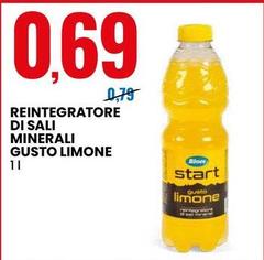 Blues - Reintegratore Di Sali Minerali Gusto Limone