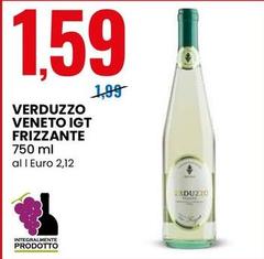 Integralmente Prodotto - Verduzzo Veneto IGT Frizzante