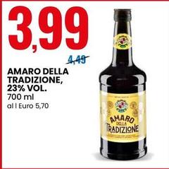 Amaro Della Tradizione, 23% Vol.