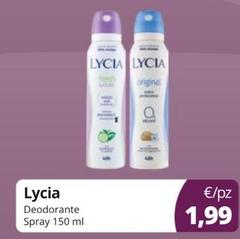 Lycia - Deodorante Spray