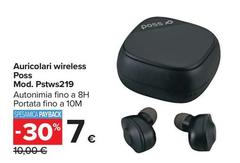 Auricolori Wireless Mod. Pstws219