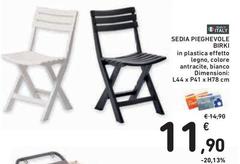 Sedia Pieghevole