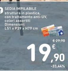 Sedia Impilable