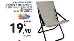 Canapone Sunset