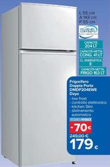 Daya - Frigorifero Doppia Porta Dmdp204ew