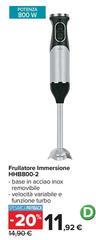Frullatore Immersione HHB800-2