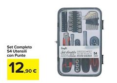Simpl - Set Completo 54 Utensili Con Punte