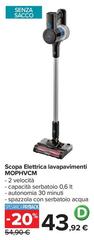 Scopa Elettrica Lavapavimenti