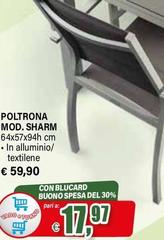 Poltrona Mod.Sharm