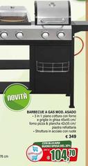 Barbecue A Gas Mod. Asado