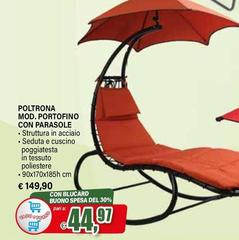 Poltrona Mod. Portofino Con Parasole