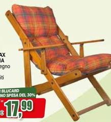 Sdraio Relax Mod. Alessia