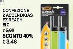 Bic - Confezione 2 Accendigas Ez Reach