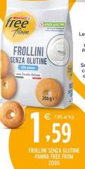Free from - Frollini Senza Glutine