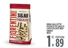Si & no - Mini Gallette Pizzico Di Sale E Cioccolato Bio