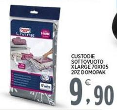 Domopak - Custodie Sottovuoto Xlarge 70x105 2Pz