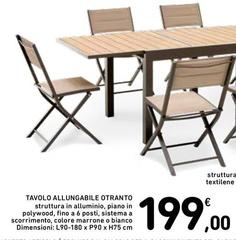 Tavolo Alllungabile Otrant0