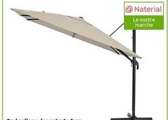 Naterial - Ombrellone Decentrato Aura 286x286 Cm