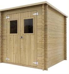 Casetta Da Giardino Blockhouse Lipoli In Abete Grezzo