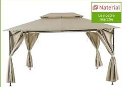 Naterial - Gazebo Oxis L4,3xP3,2xH2,7 M
