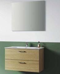 Mobile Da Bagno Sospeso Paros Finitura Rovere Naturale