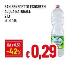 San Benedetto - Ecogreen Acqua Naturale