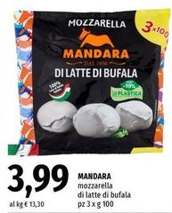 Mandara - Mozzarella Di Latte Di Bufala
