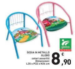 Globo - Sedia In Metallo