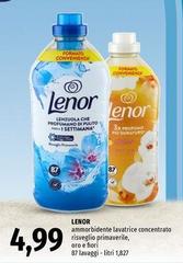 Lenor - Ammorbidente Lavatrice Concentrato Ri Sveflo Primavarie, Oro Efoori