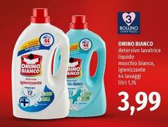 Omino Bianco - Detersivo Lavatrice Liquido Muschio Bianco