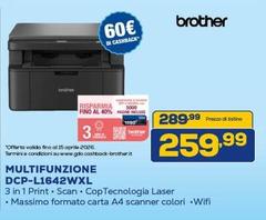 Brother - Multifunzione DCP-L1642WXL
