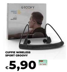 Cuffie Wireless Sport Groovy