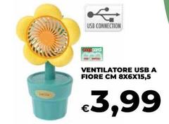 Fiore - Ventilatore Usb A