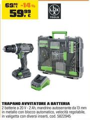 Lux - Trapano Avvitatore A Batteria