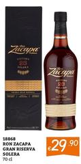Solera - Ron Zacapa Gran Riserva