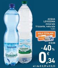Levissima - Acqua