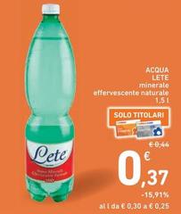 Lete - Acqua