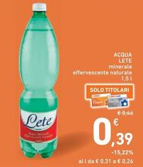 Lete - Acqua