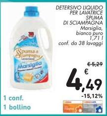 Spuma di Sciampagna - Detersivo Liquido Per Lavatrice