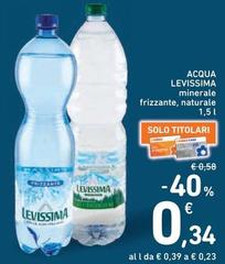 Levissima - Acqua