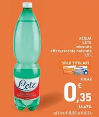 Lete - Acqua