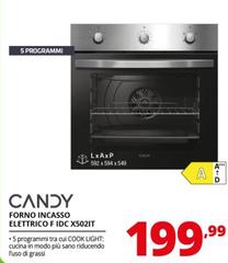 Candy - Forno Incasso Elettrico F IDC X502IT