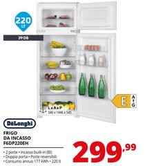 De Longhi - Frigo Da Incasso F6DP220EH 
