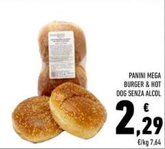 Panini Mega Burger & Hot Dog Senza Alcol