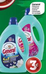 General - Detersivo Lavatrice Colore Universale