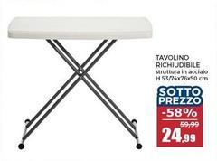 Tavolino Richiudibile