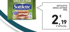 Sottilette - Senza Lattosio