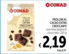 Conad - Frollini Al Cacao Extra Croccanti