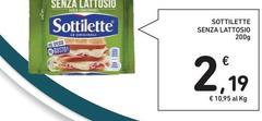 Sottilette - Senza Lattosio