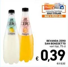 San Benedetto - Bevanda Zero